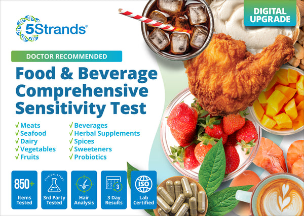 food & beverage comprehensive sensitivity test