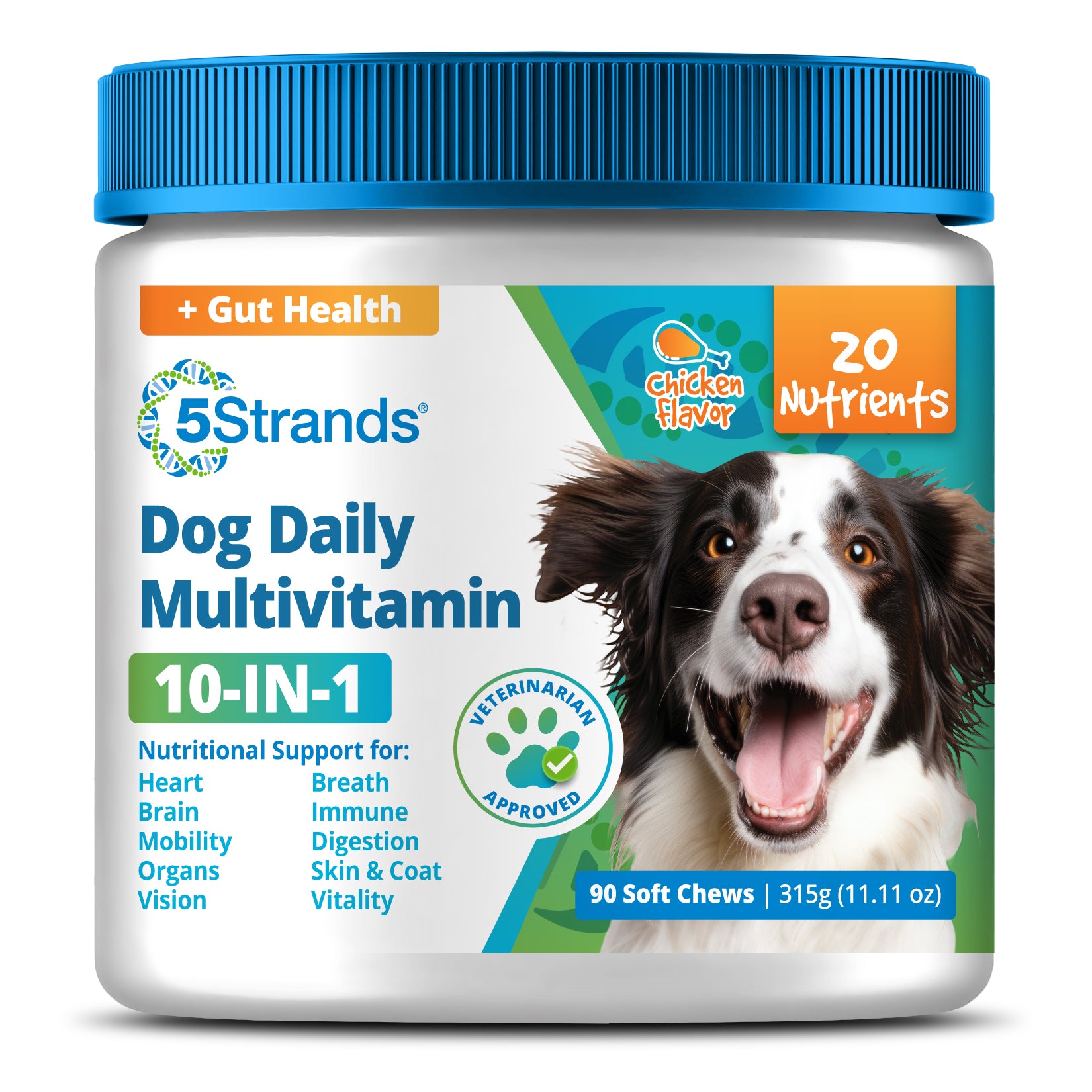 Dog Daily Multivitamin 5Strands