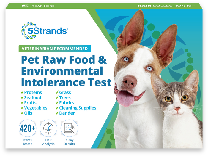 pet raw food and environmental intolerance test kit