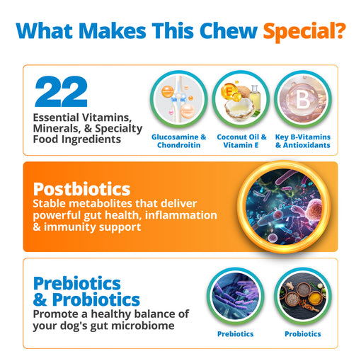 22 Vitamins, Minerals, Specialty Food Ingredients, Postbiotics, Prebiotics, Probiotics